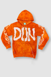 ZIP DON Dirty Orange Hoodie