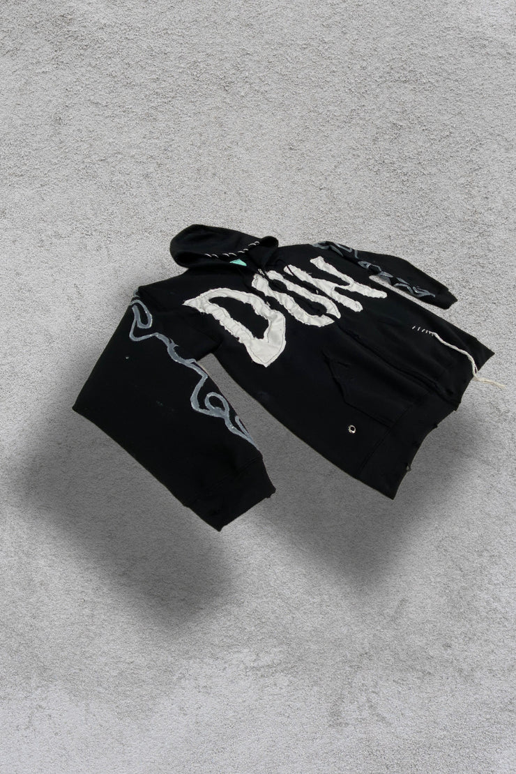 ZIP DON Black Hoodie PREORDER