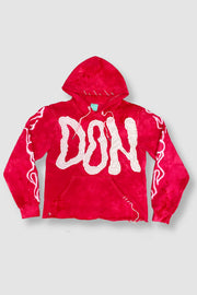 Dirty Red With A Don Hoodie